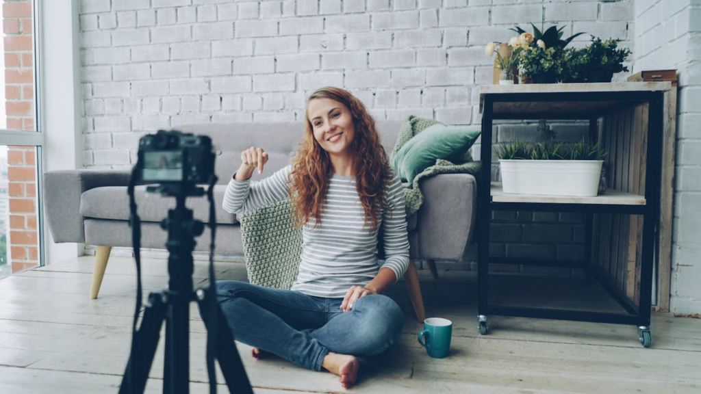 Creator filming casual content showing why authenticity matters online.